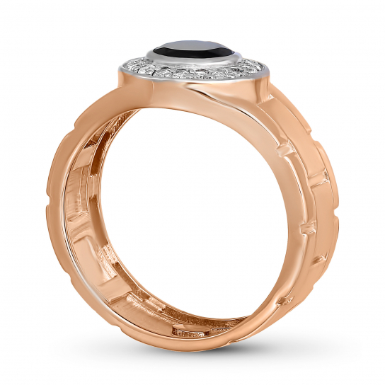 Кольцо-печатка из золота