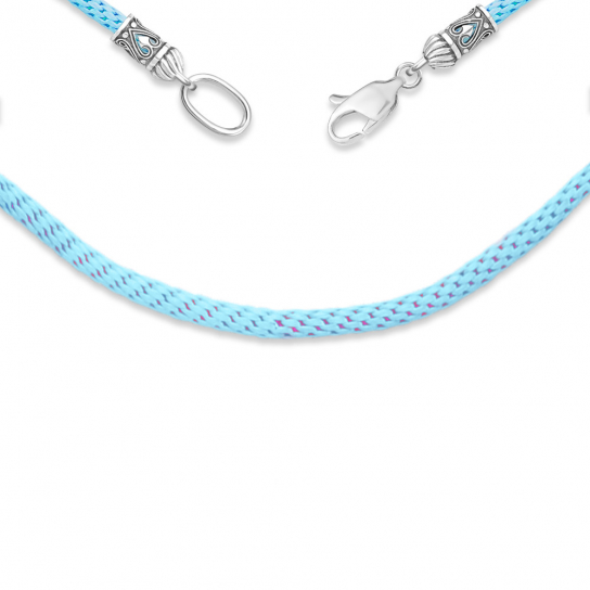 Колье из серебра