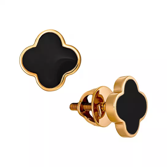 Пусеты из золота