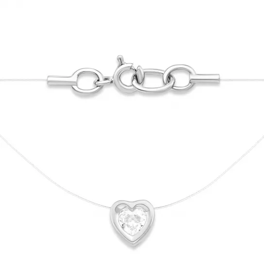 Колье из серебра