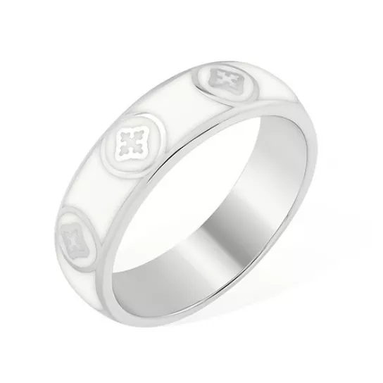 Серебряное кольцо 925, женское, размер 18