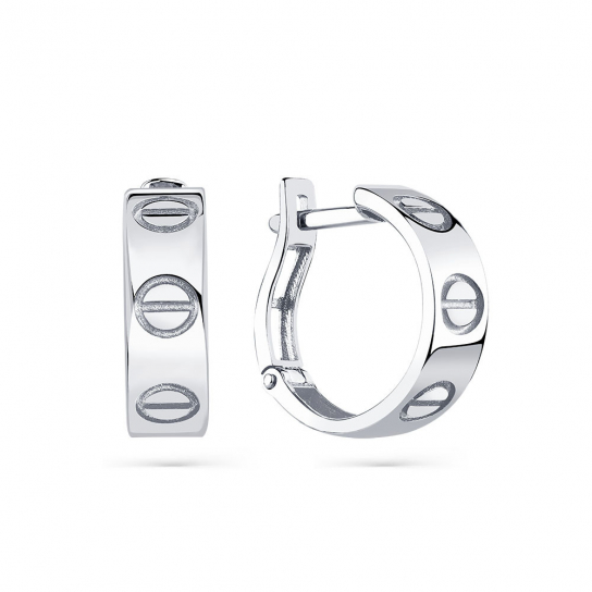 Золотые серьги 585, женские