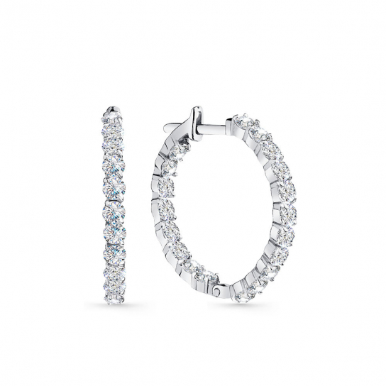 Золотые серьги 585, женские