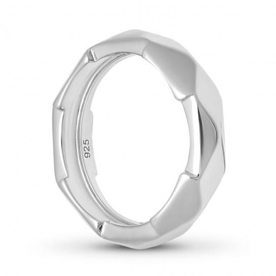 Серебряное кольцо 925, женское, размер 17