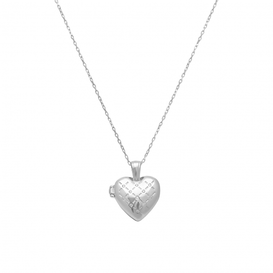 Колье из серебра