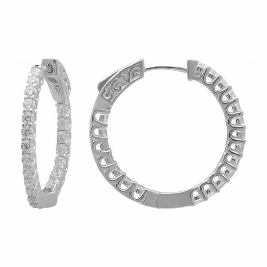 Серебряные серьги 925, женские