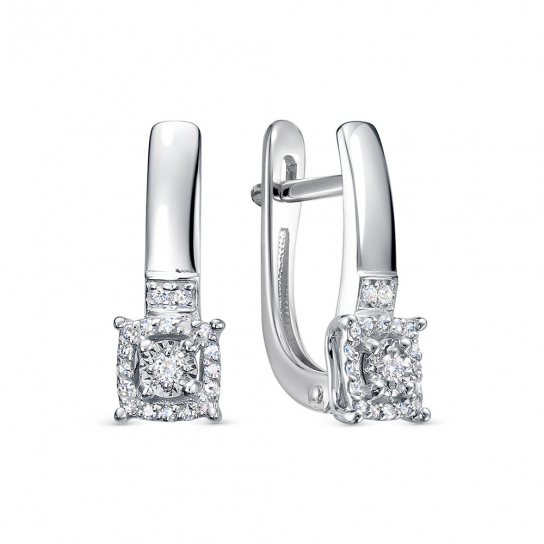 Золотые серьги 585