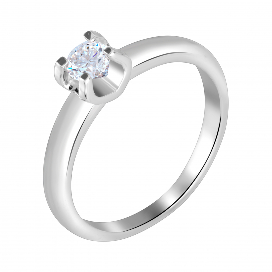 Серебряное кольцо 925, женское, размер 17.5