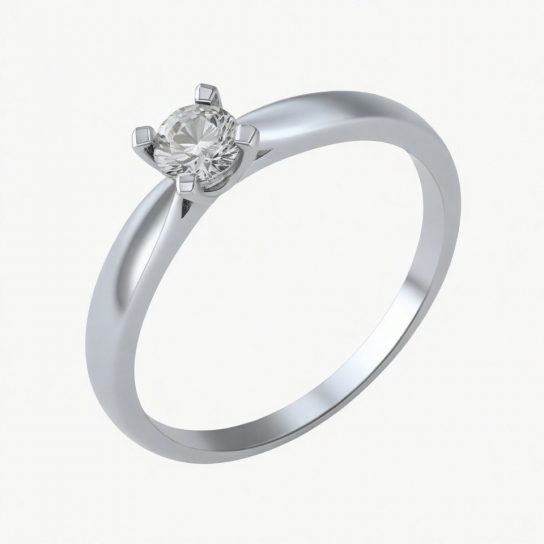 Серебряное кольцо 925, женское, размер 16