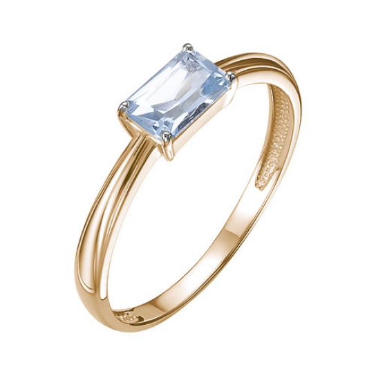 Золотое кольцо 585, женское, размер 18