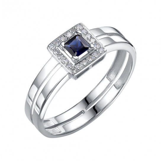 Золотое кольцо 585, женское, размер 18