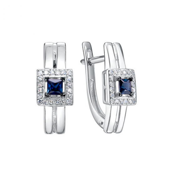 Золотые серьги 585, женские