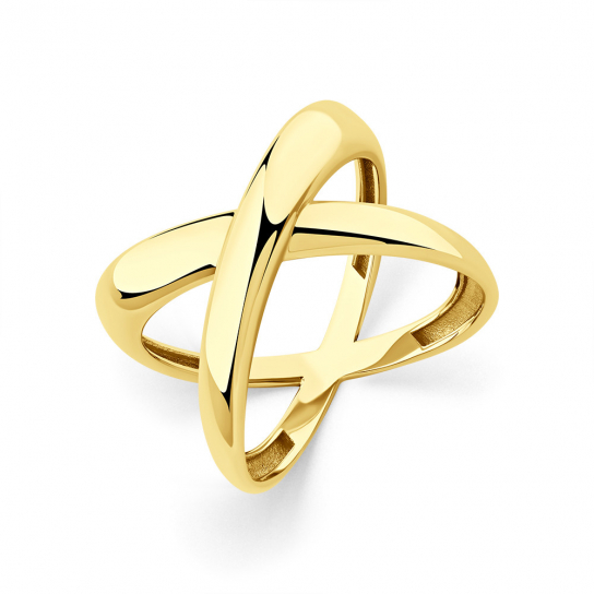 Золотое кольцо 585, женское, размер 18