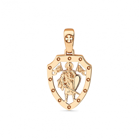 Золотая подвеска 585, православный