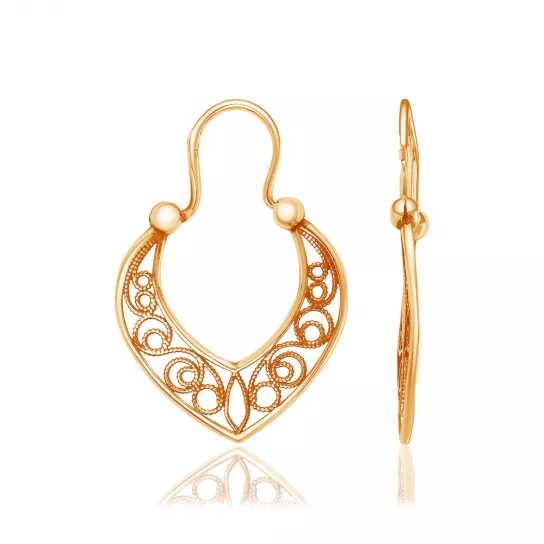 Серьги из золота