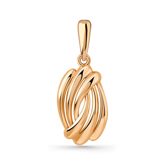 Золотая подвеска 585, женская