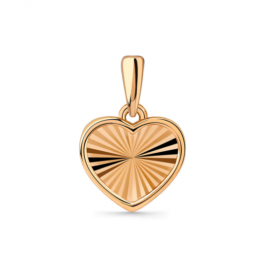 Золотая подвеска 585, женская