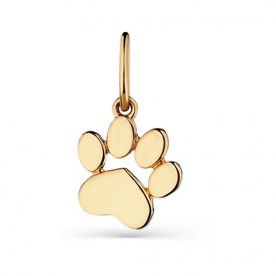 Золотая подвеска 585, женская