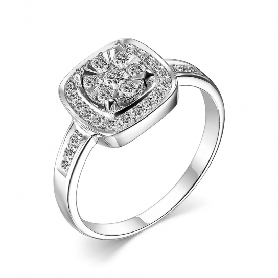 Золотое кольцо 585, женское, размер 18