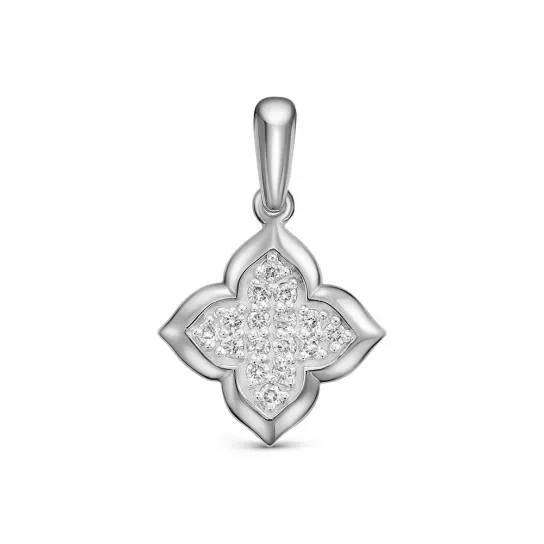 Подвеска с бриллиантами из золота