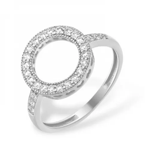 Серебряное кольцо 925, женское, размер 18