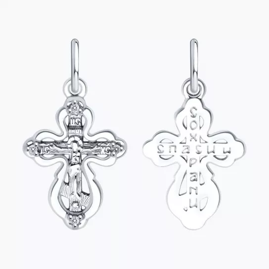Крест из серебра