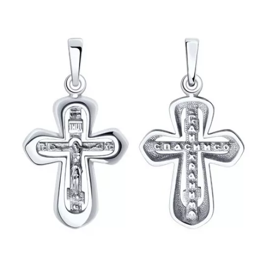 Крест из серебра