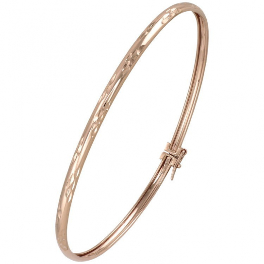 Золотой браслет 585, плетение фантазийное, длина 18.5 см