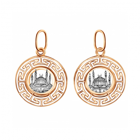 Золотая подвеска 585