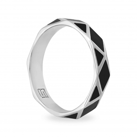 Серебряное обручальное кольцо 925, размер 20.5