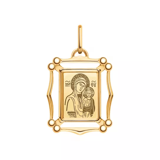 Икона из золота