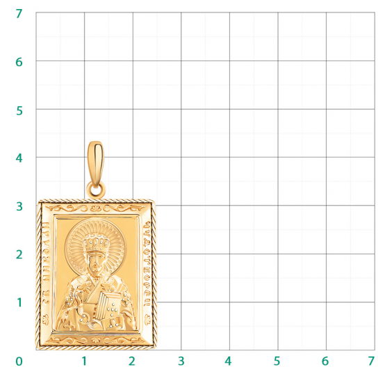 Икона из золота