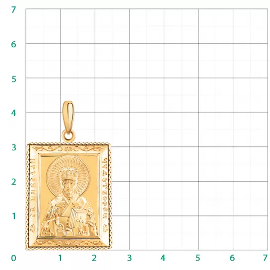 Икона из золота