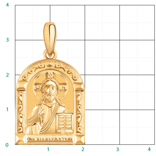 Икона из золота