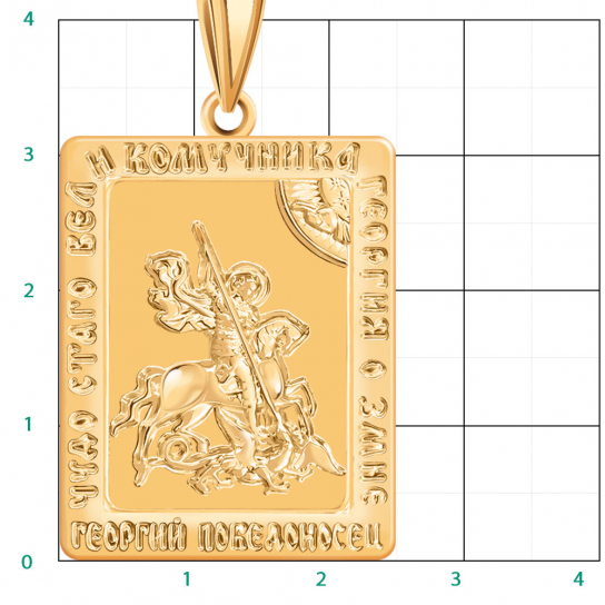 Икона из золота