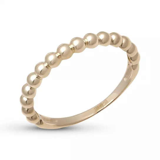 Золотое кольцо 585, женское, размер 19