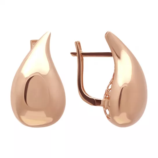 Золотые серьги 585, женские