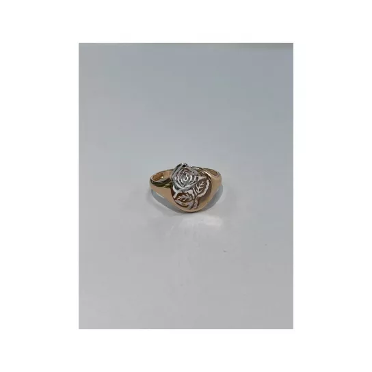 Золотое кольцо 585, женское, размер 18