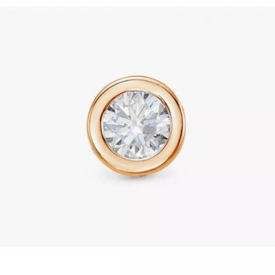 Золотая подвеска 585, женская, с фианитом