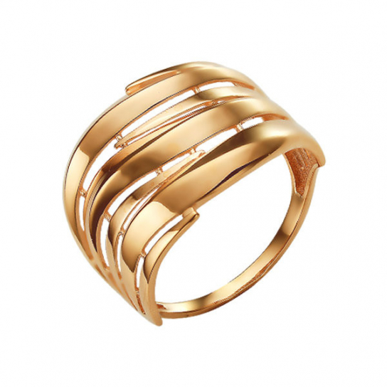 Золотое кольцо 585, женское, размер 20.5