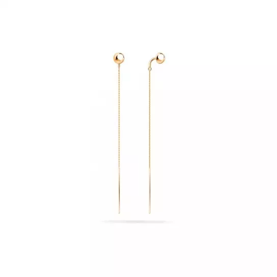 Золотые серьги 585, женские