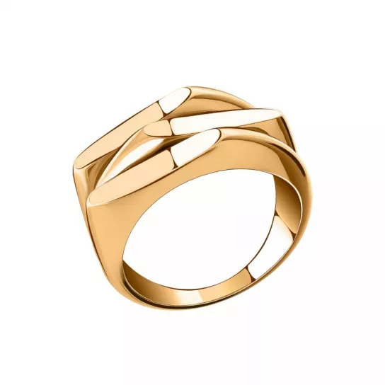 Золотое кольцо 585, женское, размер 20.5