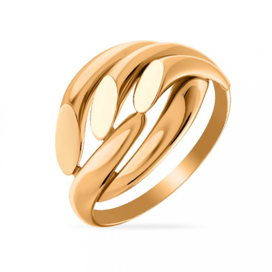 Золотое кольцо 585, женское, размер 18