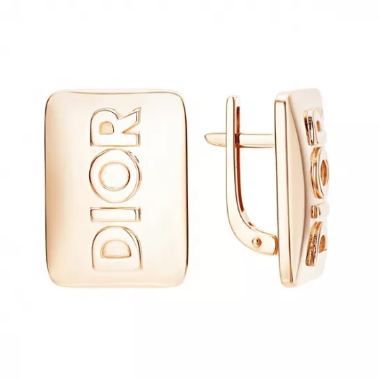 Золотые серьги 585, женские