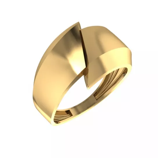 Золотое кольцо 585, женское, размер 19