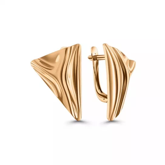 Золотые серьги 585, женские
