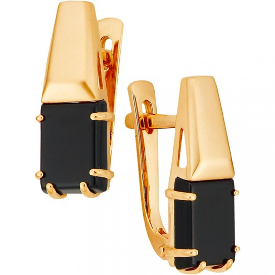 Золотые серьги 585, женские