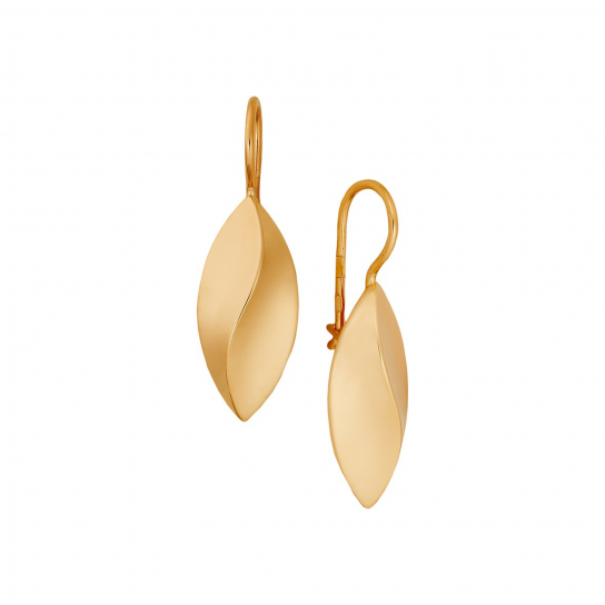 Золотые серьги 585, женские