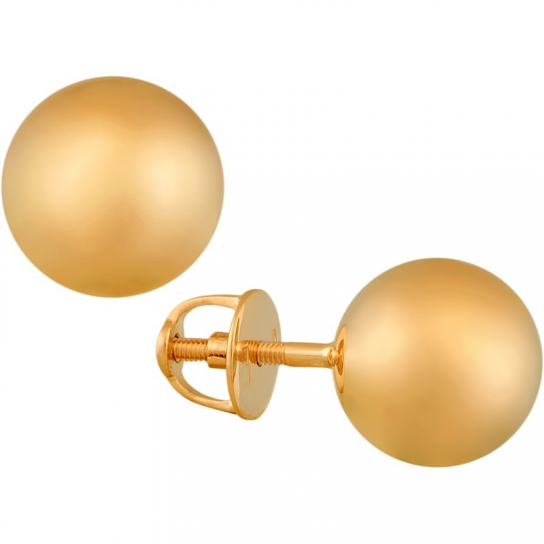 Золотые серьги 585, женские