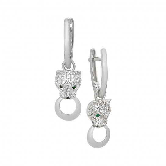 Золотые серьги 585, женские